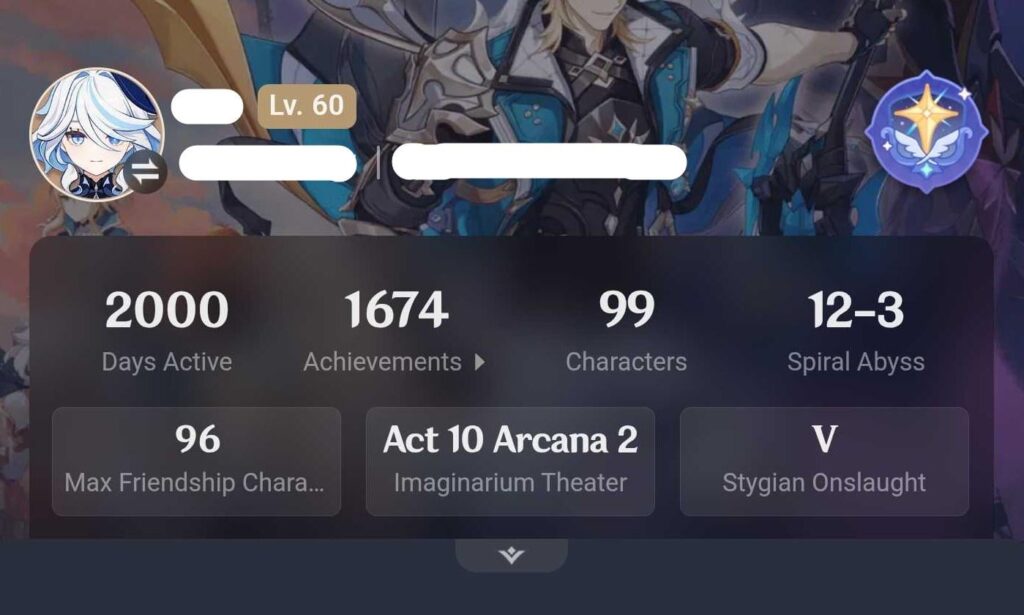 原神2000日おめでとうございます！