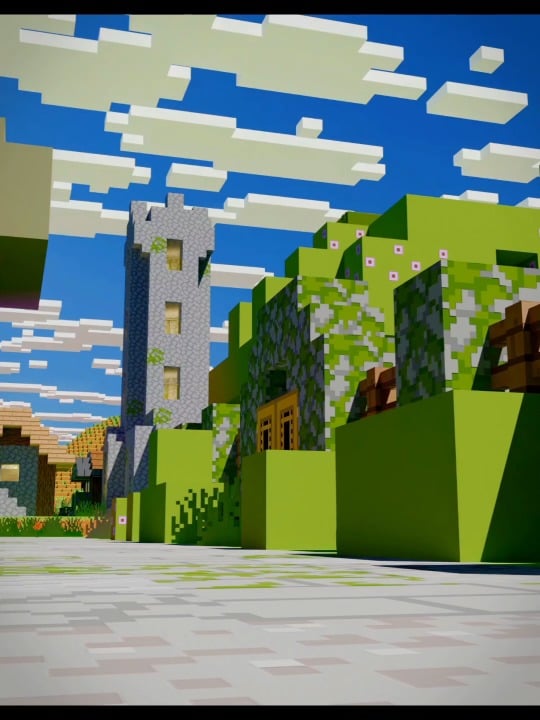 私が作ったマインクラフトのアニメーション