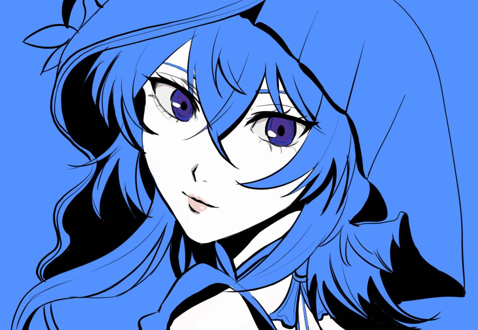 私はショアキーパーが大好きなので、毎日さまざまなスタイルで彼女を描くつもりです 日 - 1 ペルソナ アートスタイル