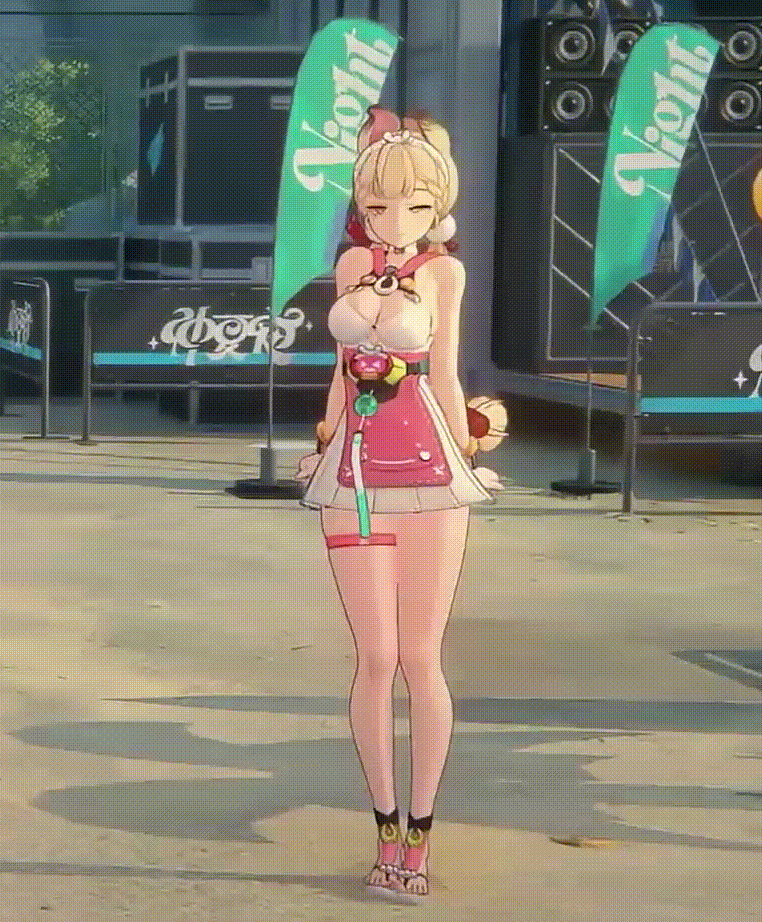 現実のビーチにそのようなキャラクターがいないのは残念です。