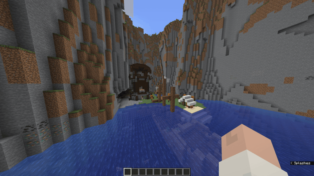 難破船と前哨基地のクールで珍しいスポット。どう思いますか、種を与えたほうがいいでしょうか？