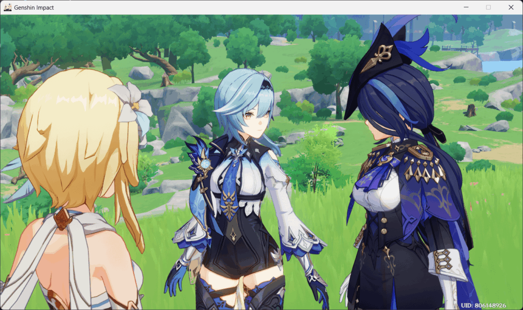 Eula のモデルは、1.x キャラクターとしては非常によく熟成されています。この2つが同じバージョンで出たと言われたら信じます