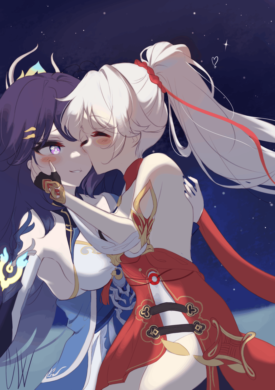 月のキス🫶🌙✨