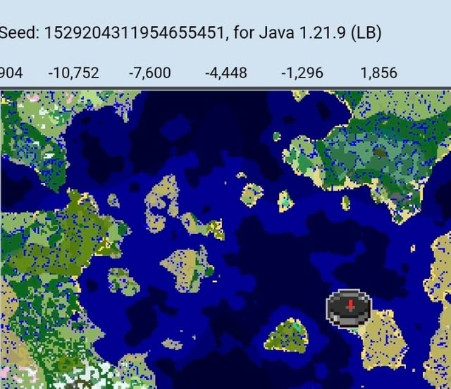 小さな諸島、広い運河、そして大きなキノコ島