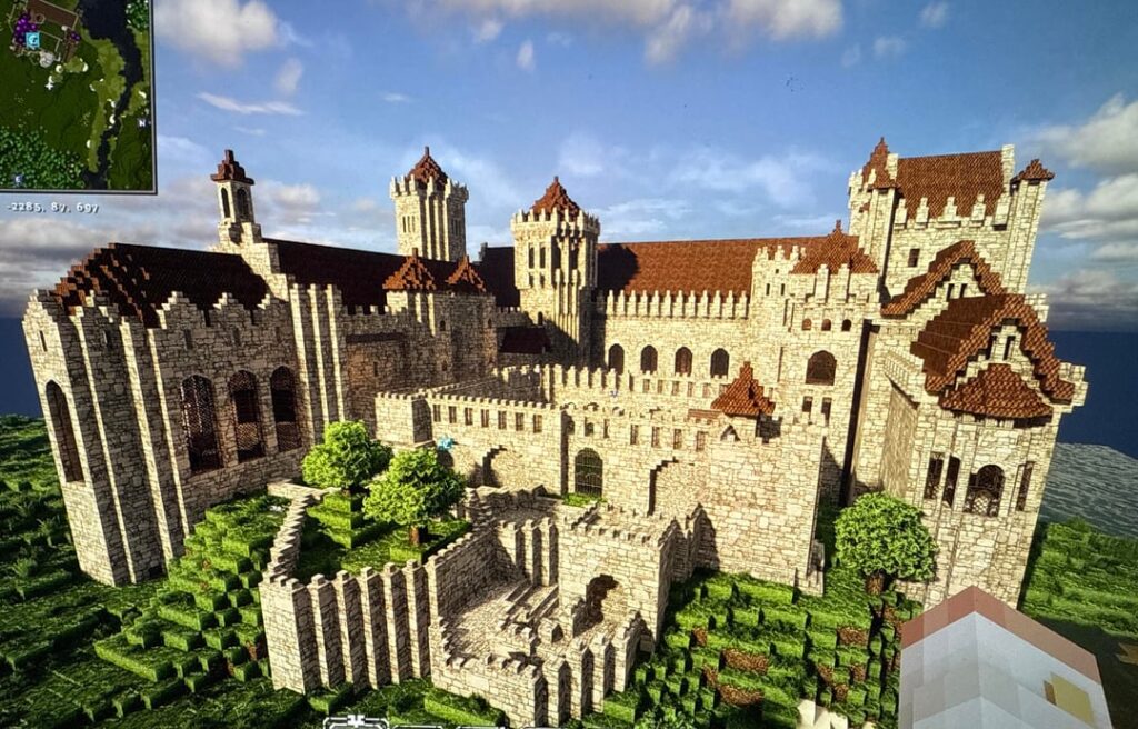 城づくり（勉強の代わり）