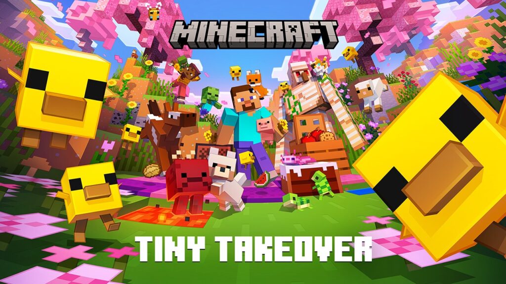 Nintendo Switch『Minecraft』最新のゲームドロップ（アップデート）「Tiny Takeover（タイニー・テイクオーバー）」が、本日より配信開始。 | トピックス - nintendo.com