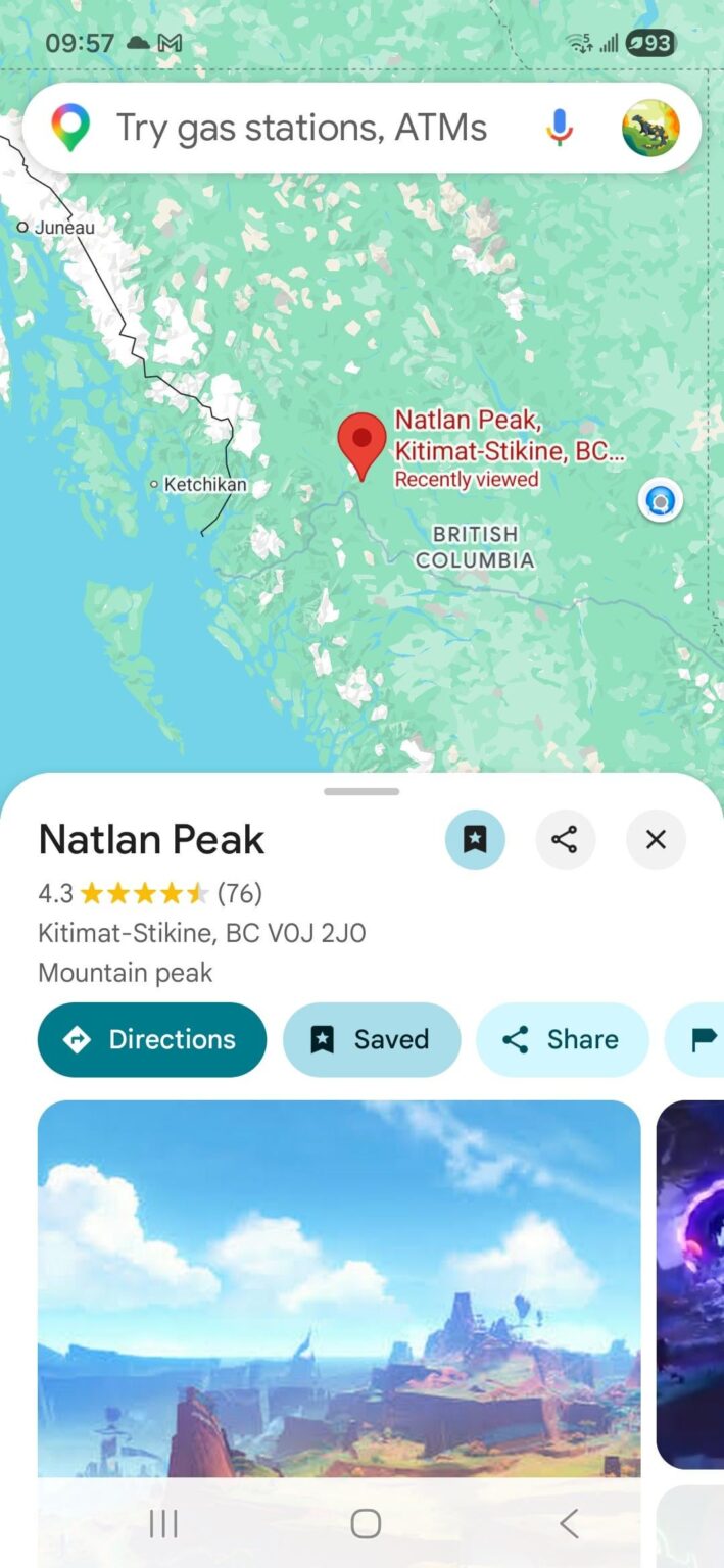 カナダにナトランピークという山がありますが、そのレビューはとても面白いです