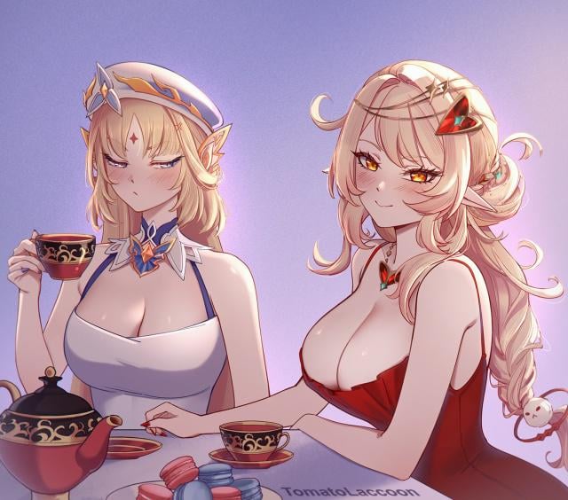 アリスとニコール (by TomatoLaccoon)