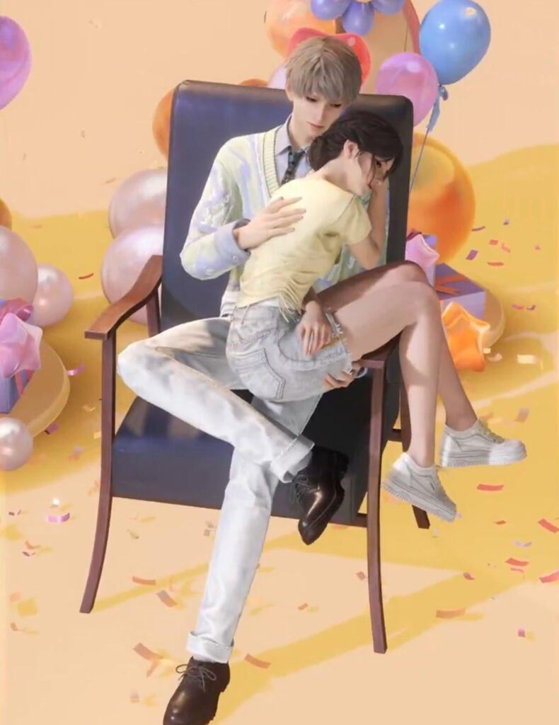 「今月のこの時期に私たちを慰める」ポーズのように見えます 🤧