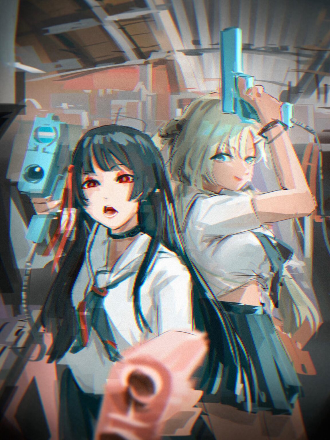 リネとチサのレトロアーケードタイム（私）