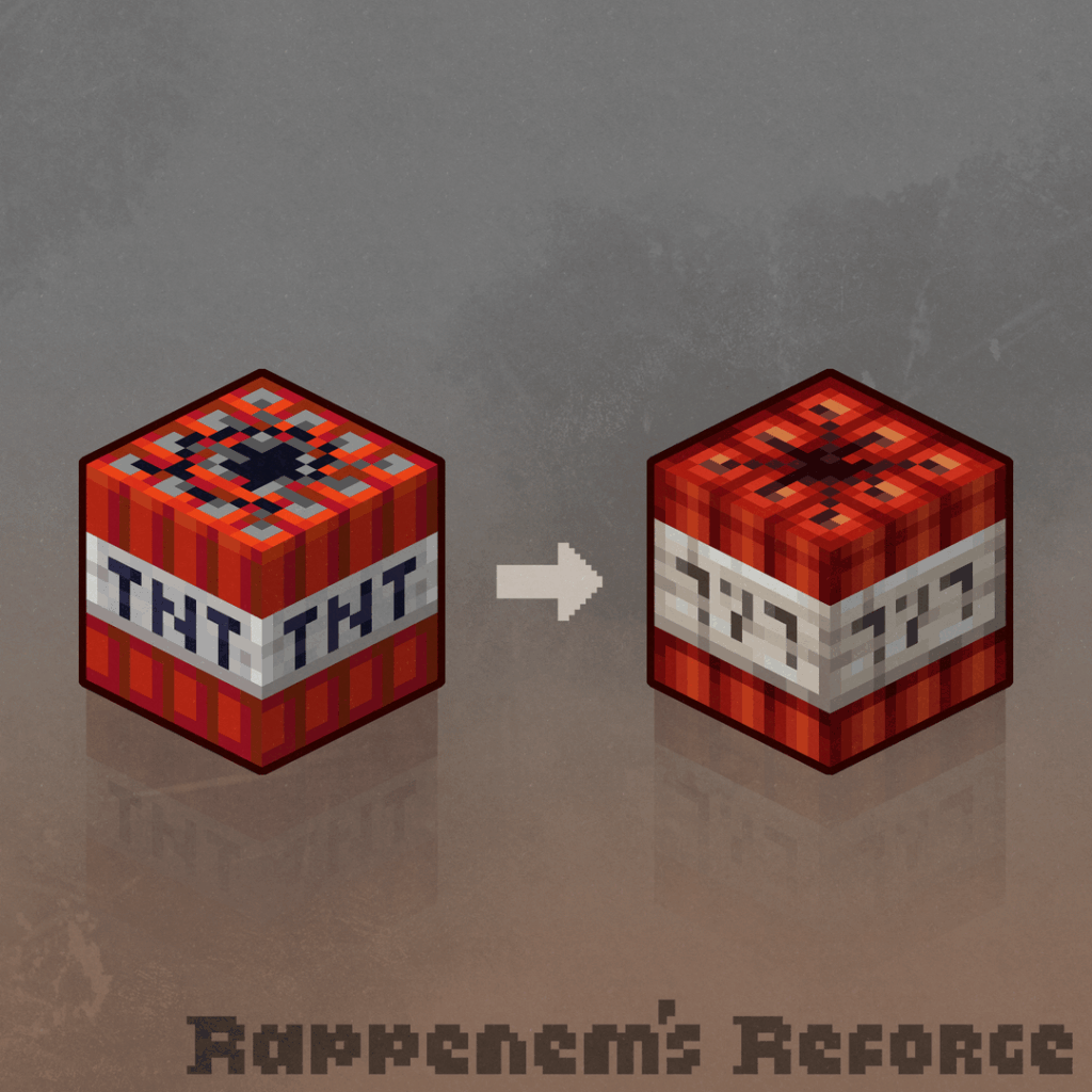 テクスチャ パック用に TNT を再開発しました :D