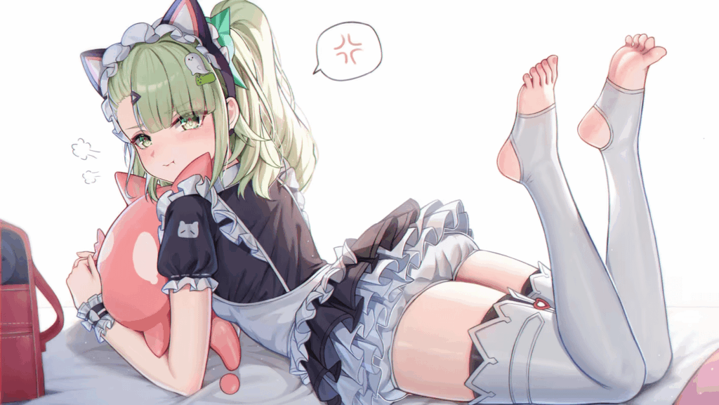 メイド服を着たスンナ (莹泠香)