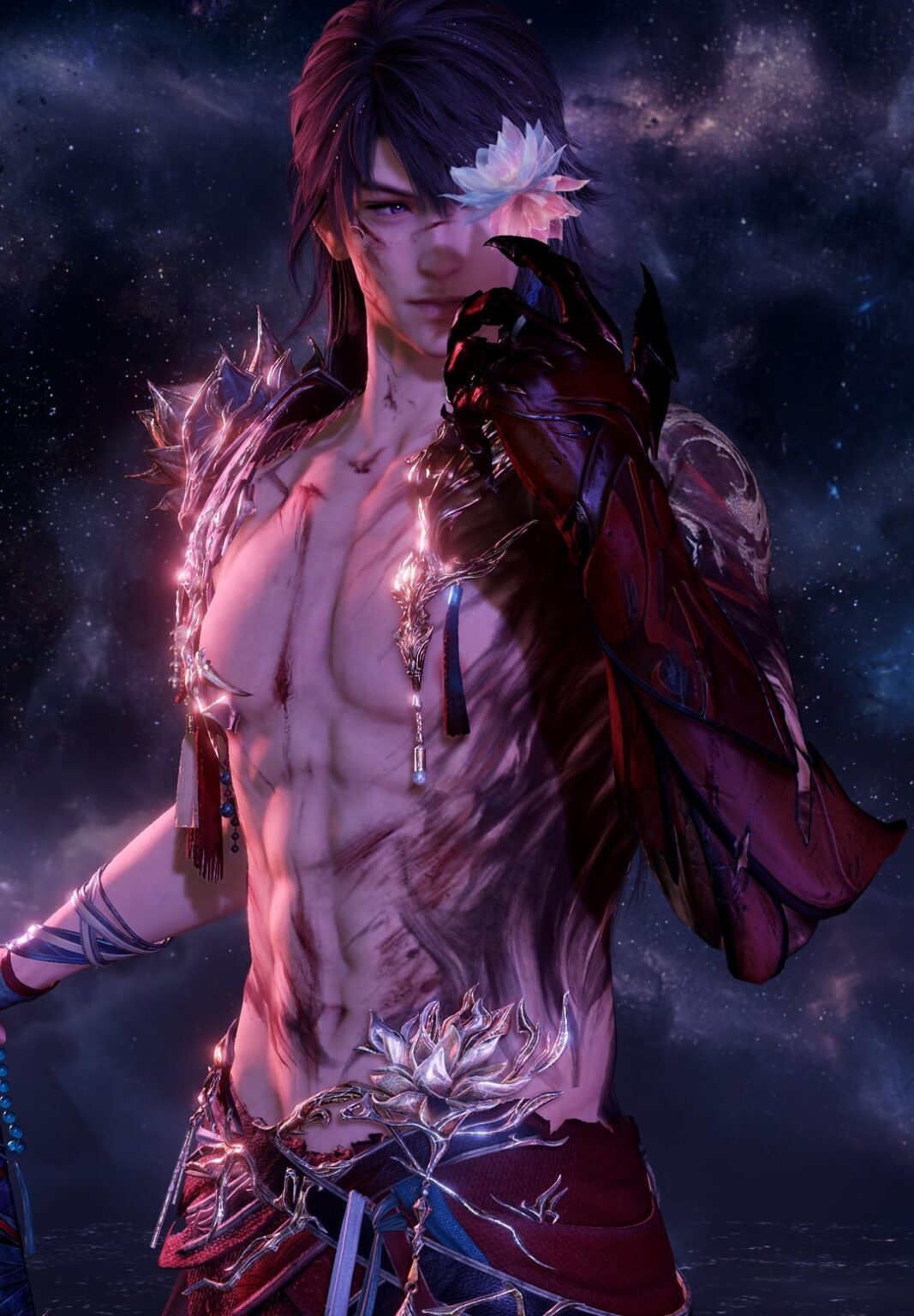 彼はその服装でとても素敵に見える