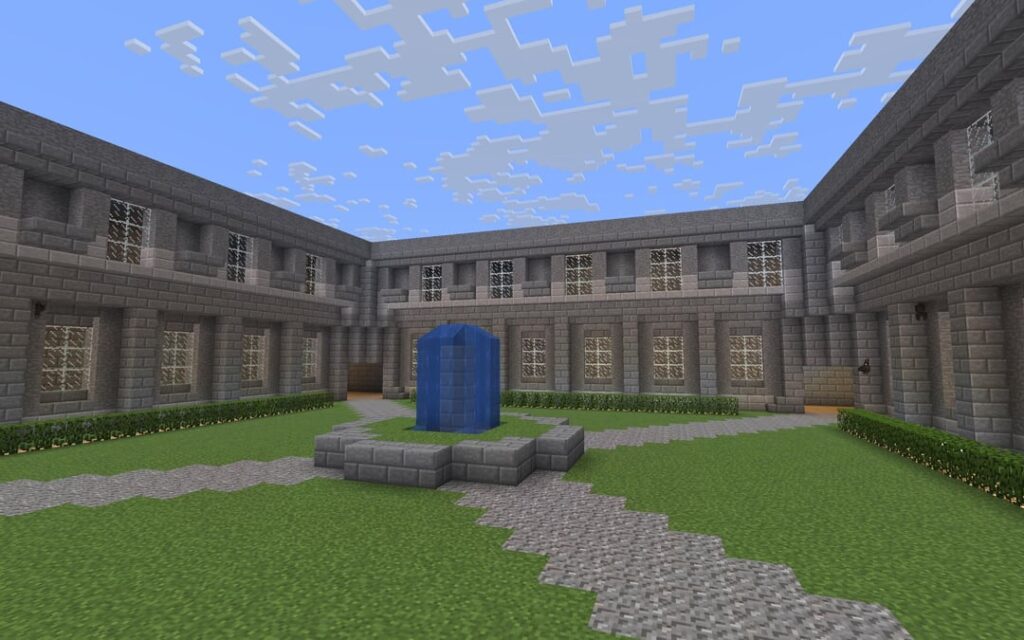 2012年に作った中庭