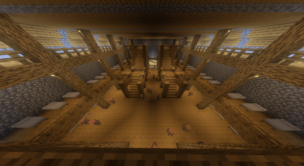 村人飼育倉庫が建設され、意図したとおりに機能しています