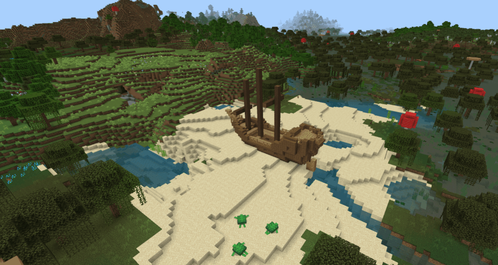 海にも近くないんです。