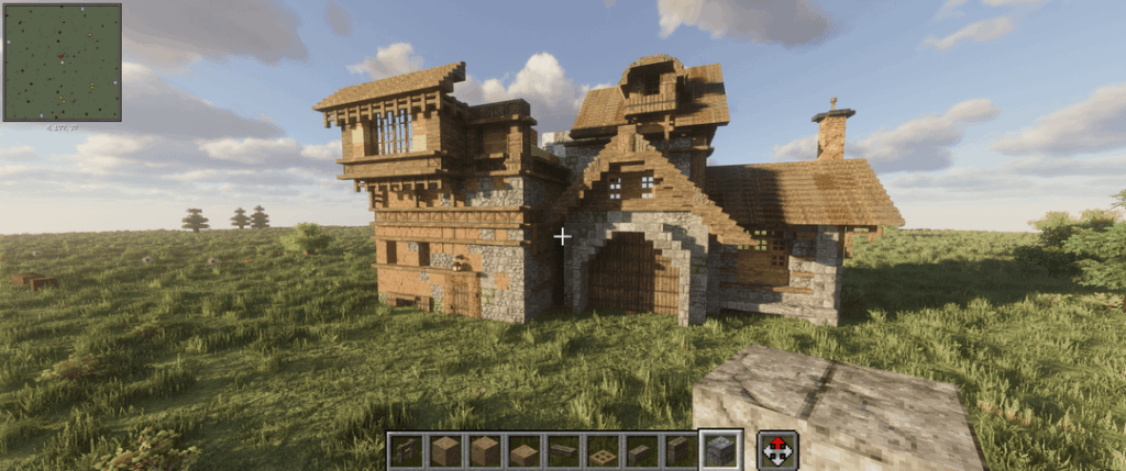 あまりクールではありませんが、数日前にこの「中世」のファンタジーハウスの夢を見たので、建てることにしました (WIP) あまりクールではありませんが、数日前にこの「中世」のファンタジーハウスの夢を見たので、建てることにしました (WIP)