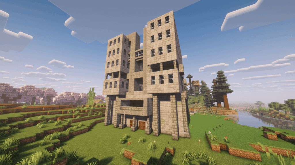 ソ連のブルータリズムをやってみた