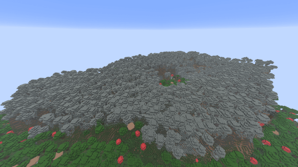 暗い森に囲まれたペイルガーデン＋邸宅