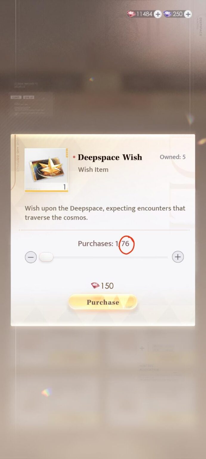 誤ってディアスをエンピリアンウィッシュに変換してもNoが表示されないようにするにはどうすればよいですか？願いの