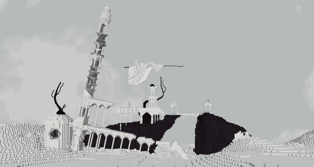 ホワイト、インディーズ ゲーム GRIS からインスピレーションを得た