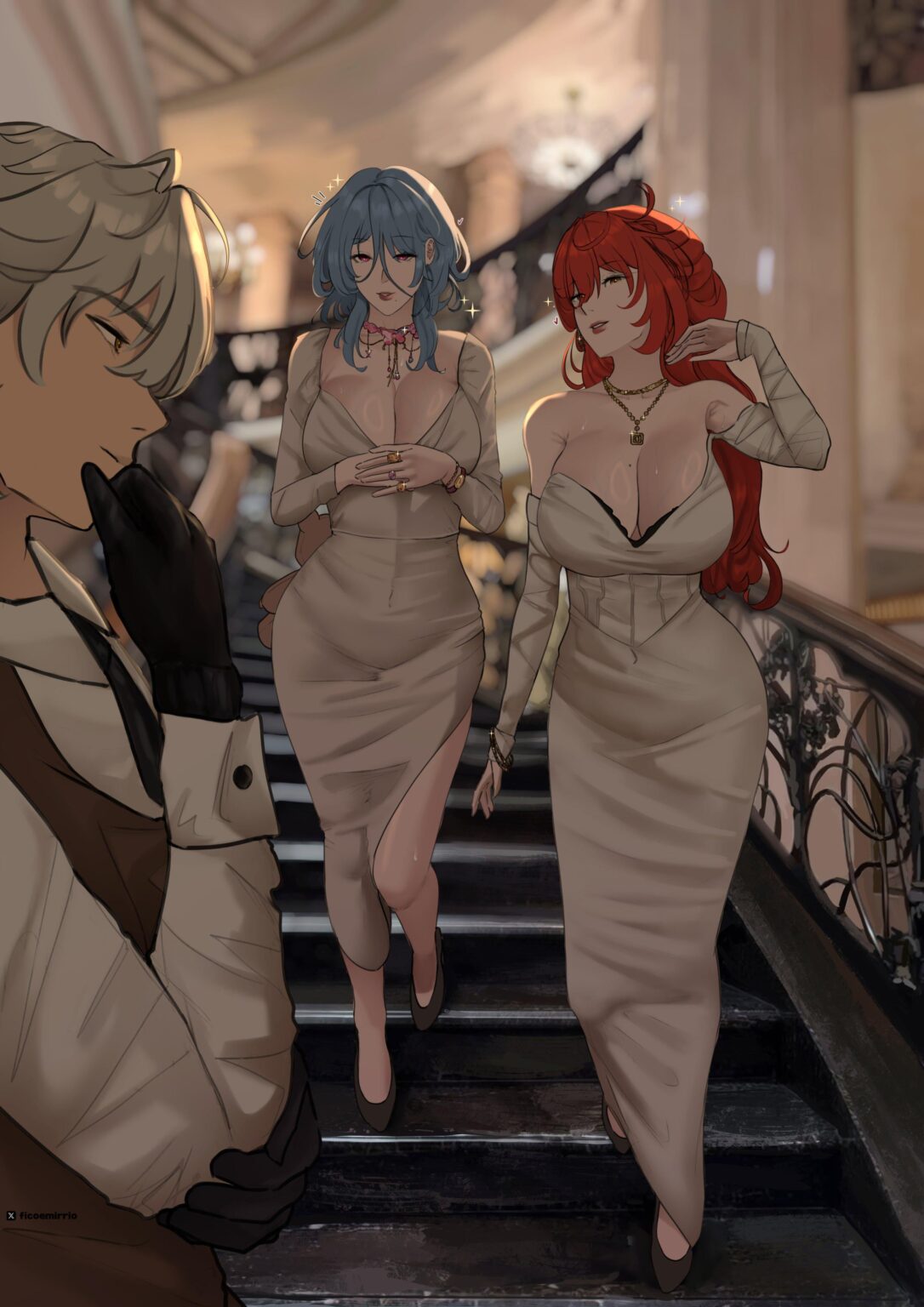 赤ですか、それとも青ですか？ @ficoemirrio