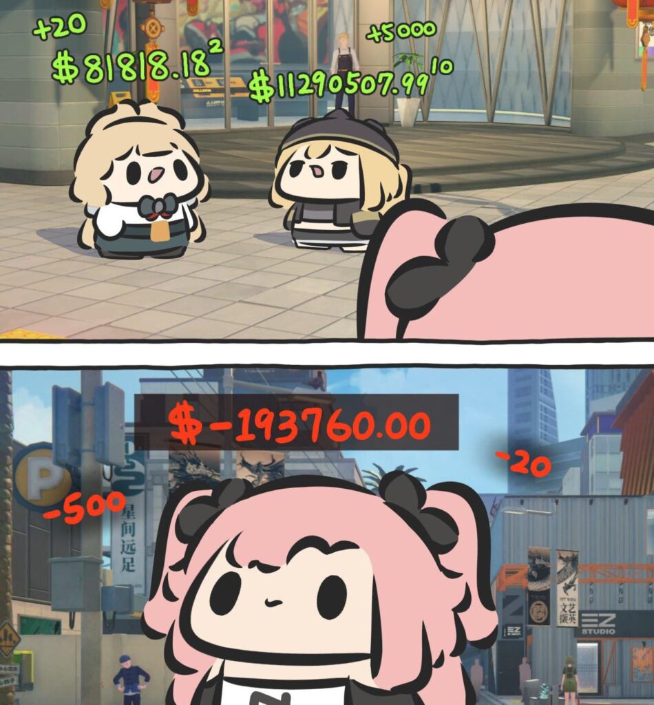 貧富の差 💸 (アート by @SuperAppleMan🍎)