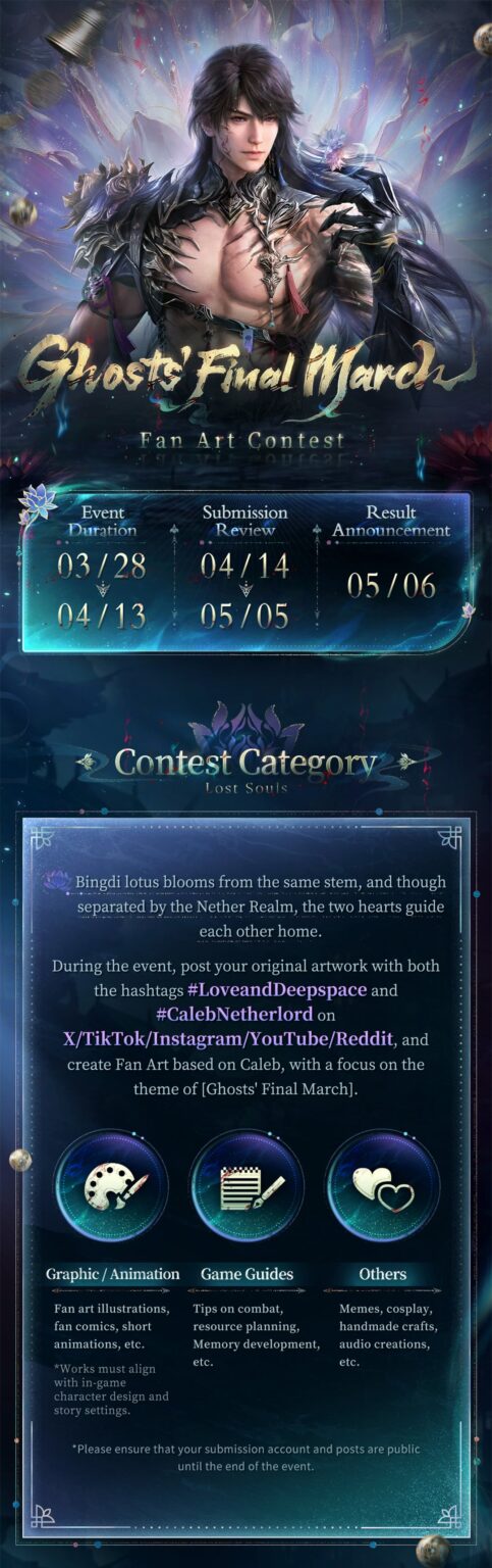 愛と深宇宙 | Ghosts ファイナル マーチ ファンアート コンテスト