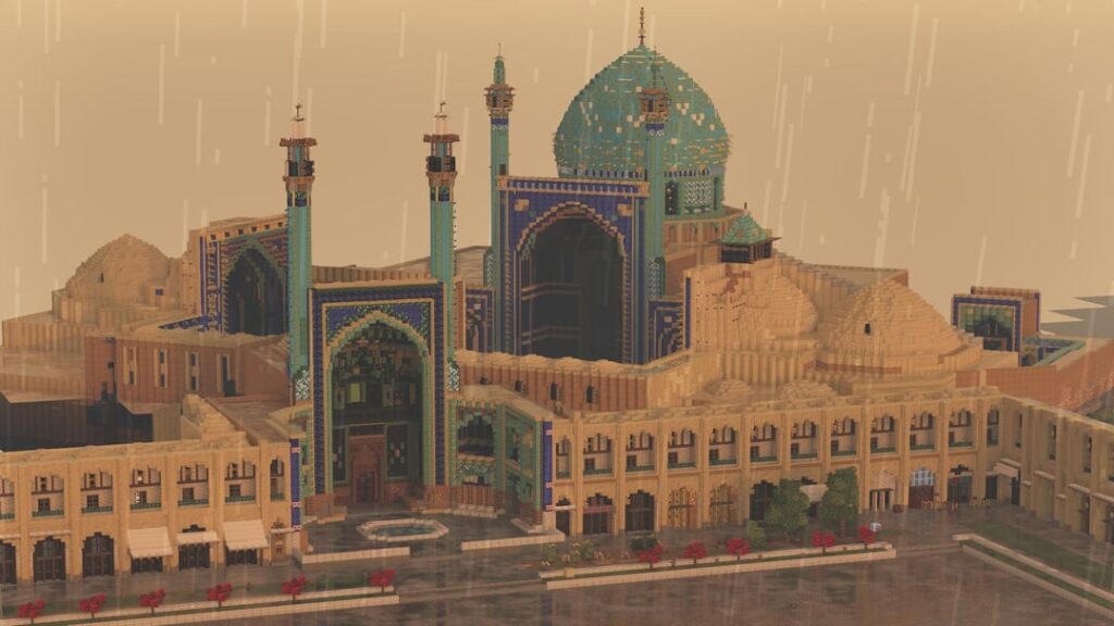 イランのイスファハーンにナクシェ・ジャハーン広場を建てました