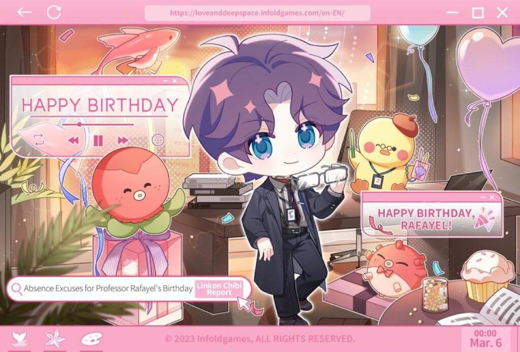 ラファエルさん、お誕生日おめでとうございます🎂!