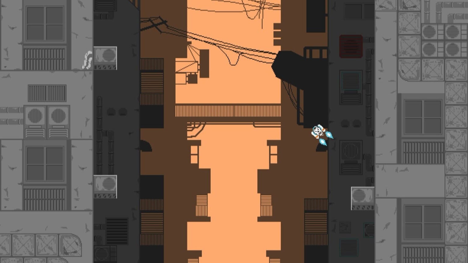 ジェットパック猫の空登りゲーム『nyanjet』3月13日配信へ。まだ見ぬ景色を目指して飛ぶ、“挫折必至”高難度アクション - AUTOMATON