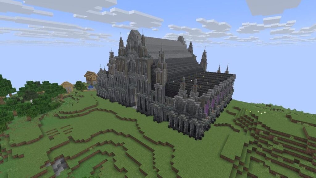 私は友人のために、彼の拠点としてこのようなゴシック様式の教会を建てました。