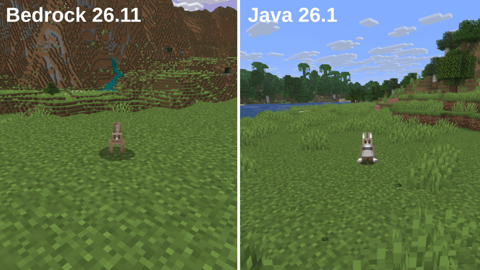 うーん… Mojang が何かを忘れたようです