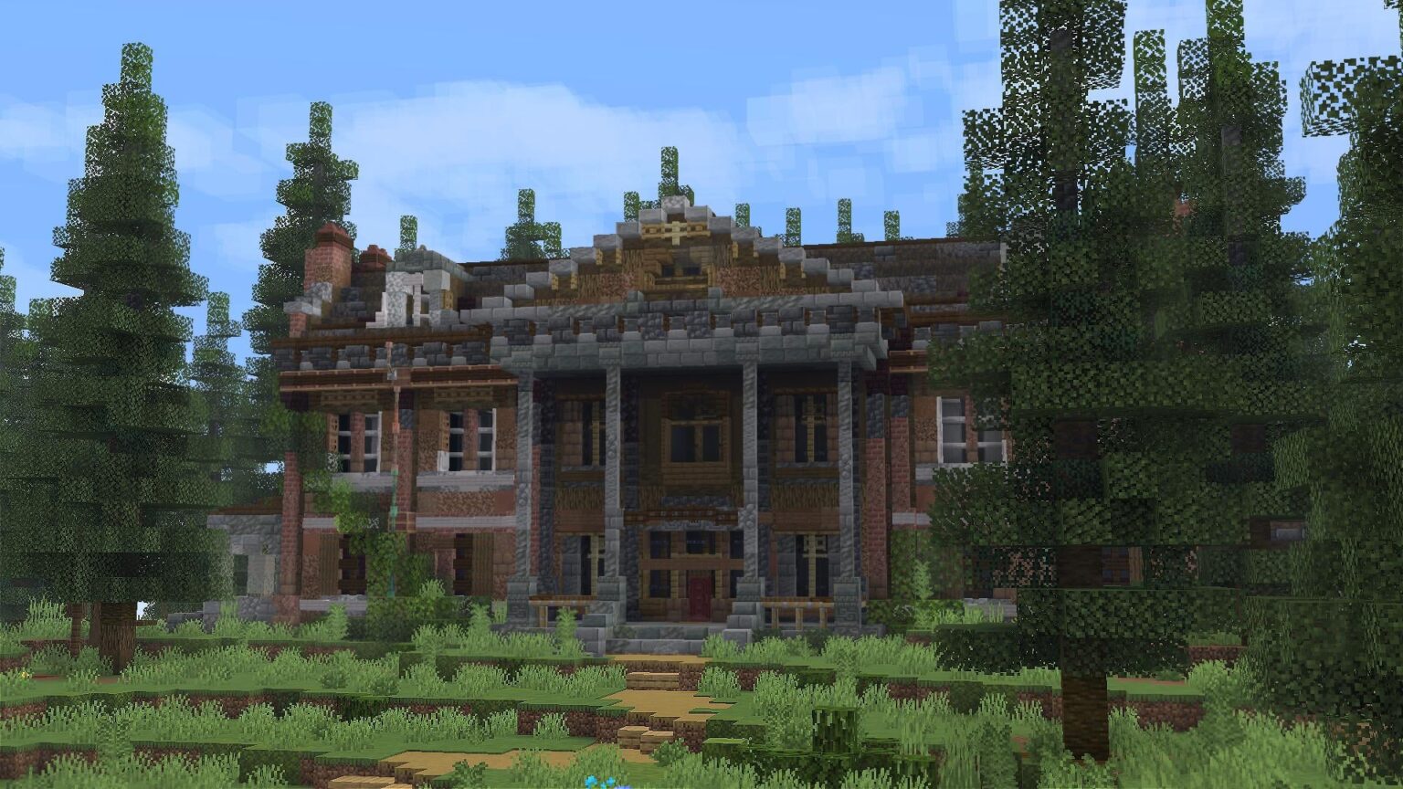 放棄された邸宅