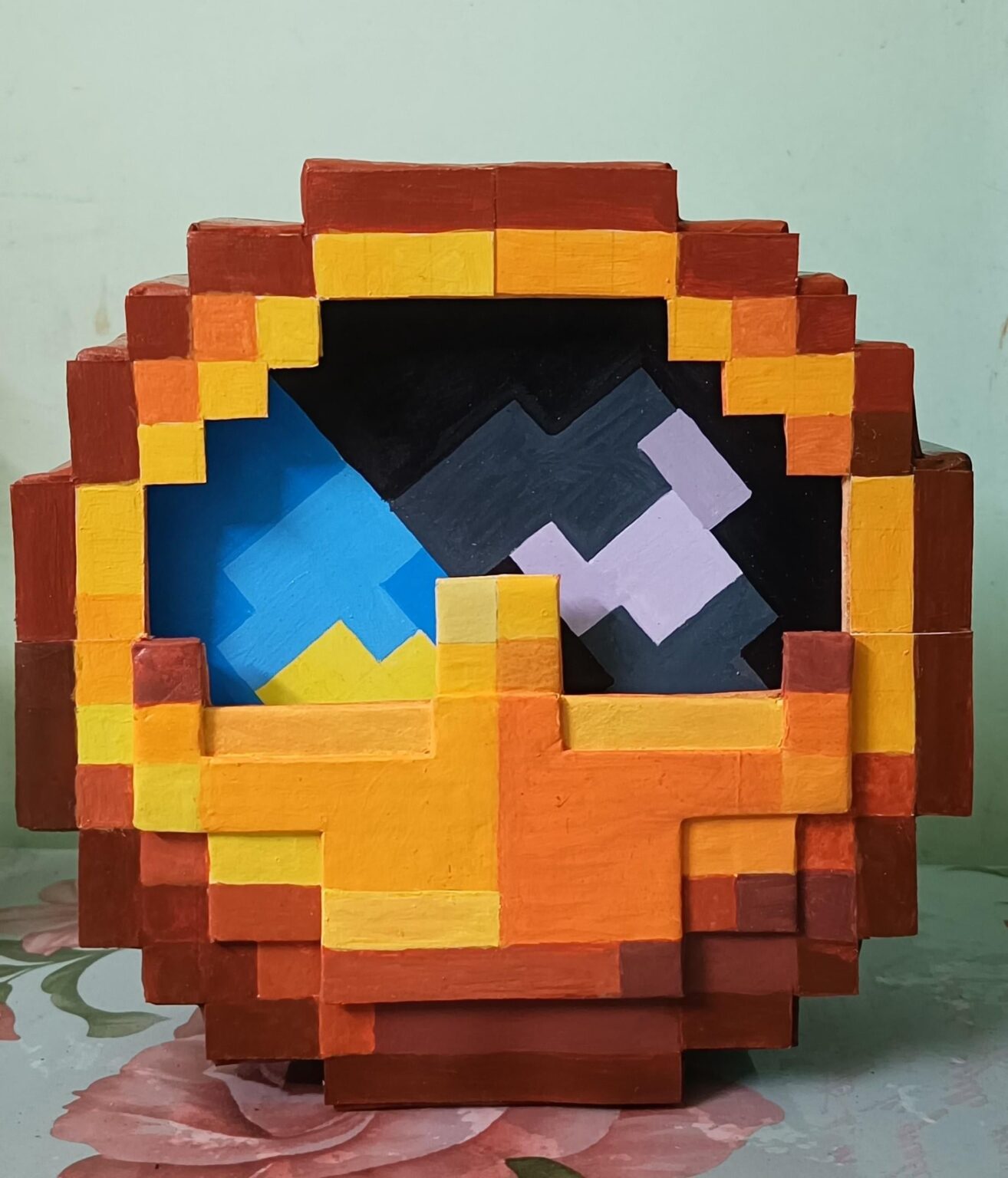 完全に機能する Minecraft 時計を作りました