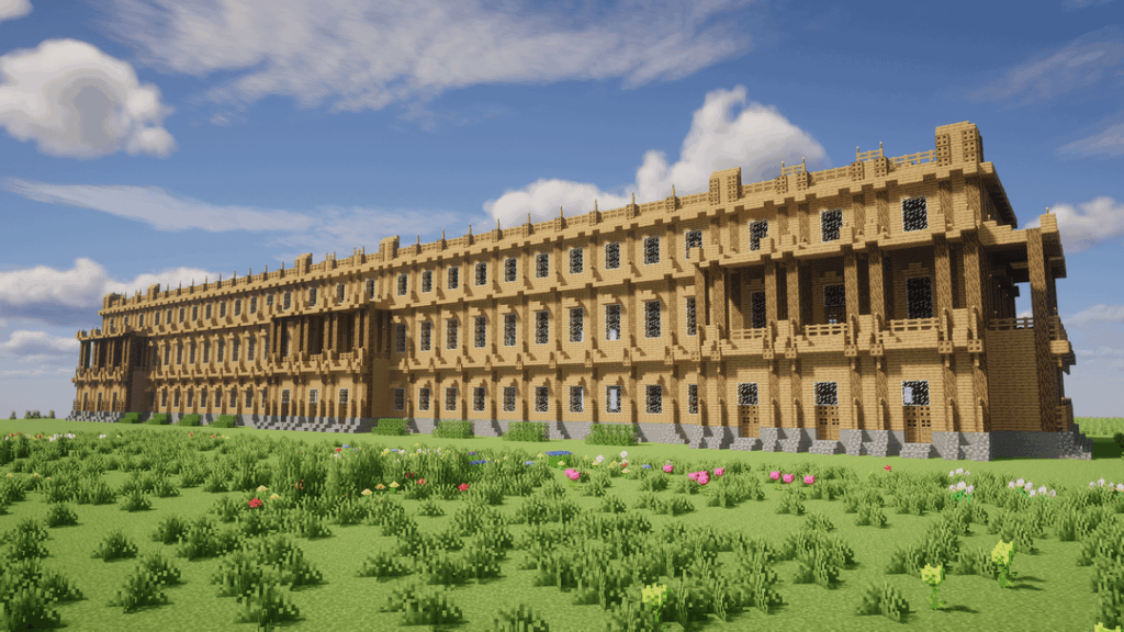 スターター パレス - 過ぎ去った時代を祝うために建てられました。