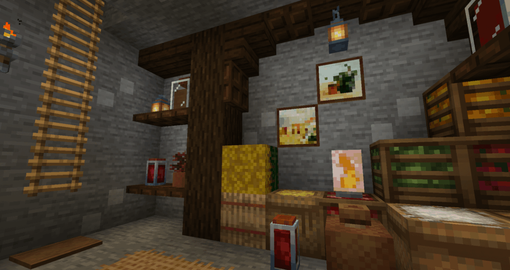 Farmer's Delight を備えた居心地の良いサバイバル地下パントリー