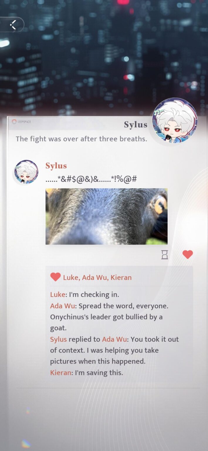 笑いが止まらない😭