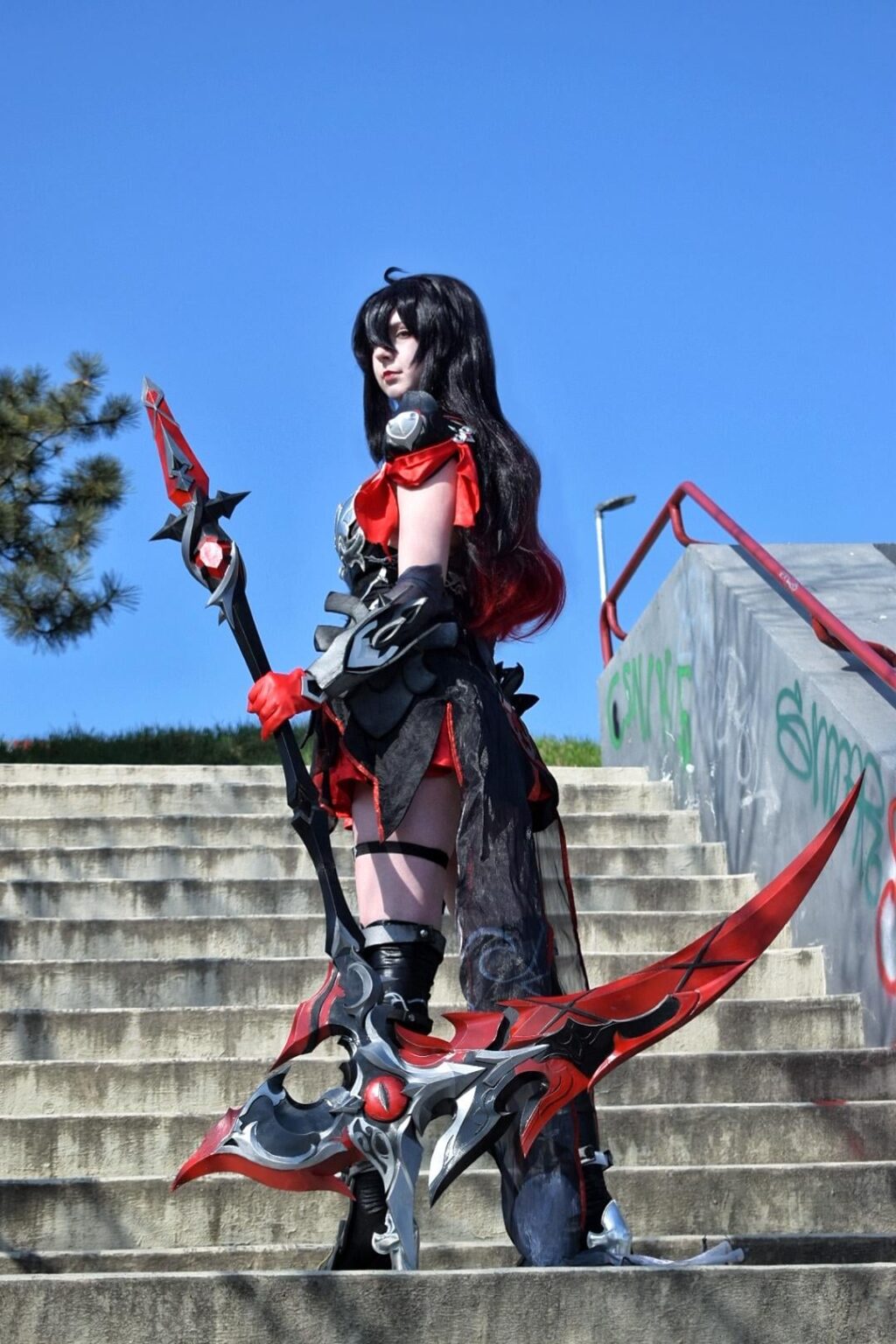 私によるヴェリオナのコスプレ:>