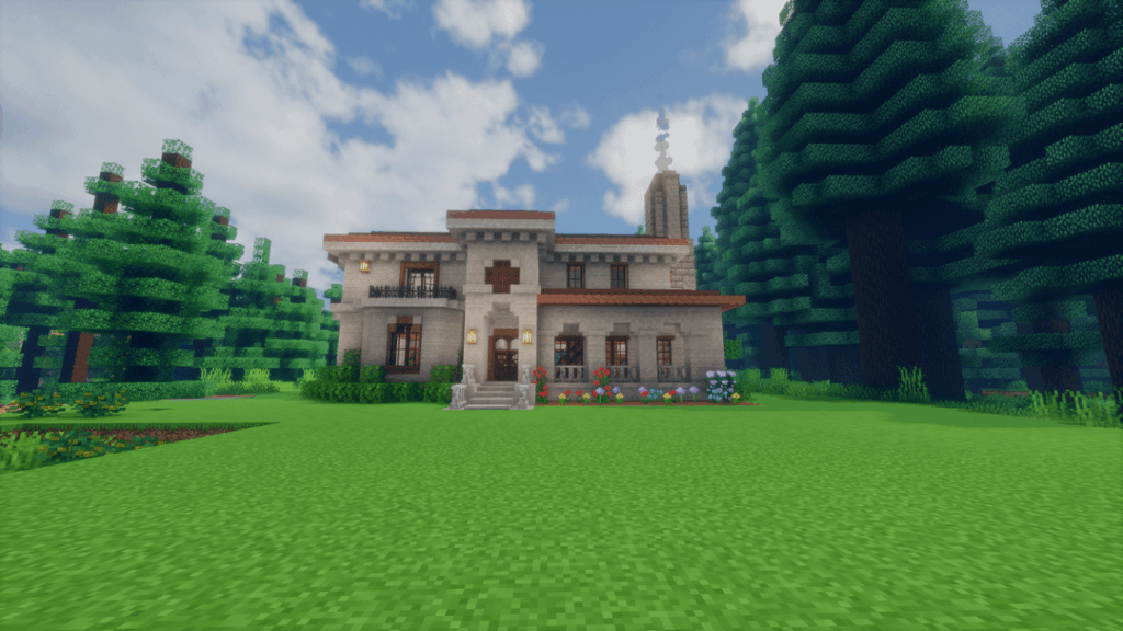 イタリア風の住宅 + 基本的な作成ワークショップ