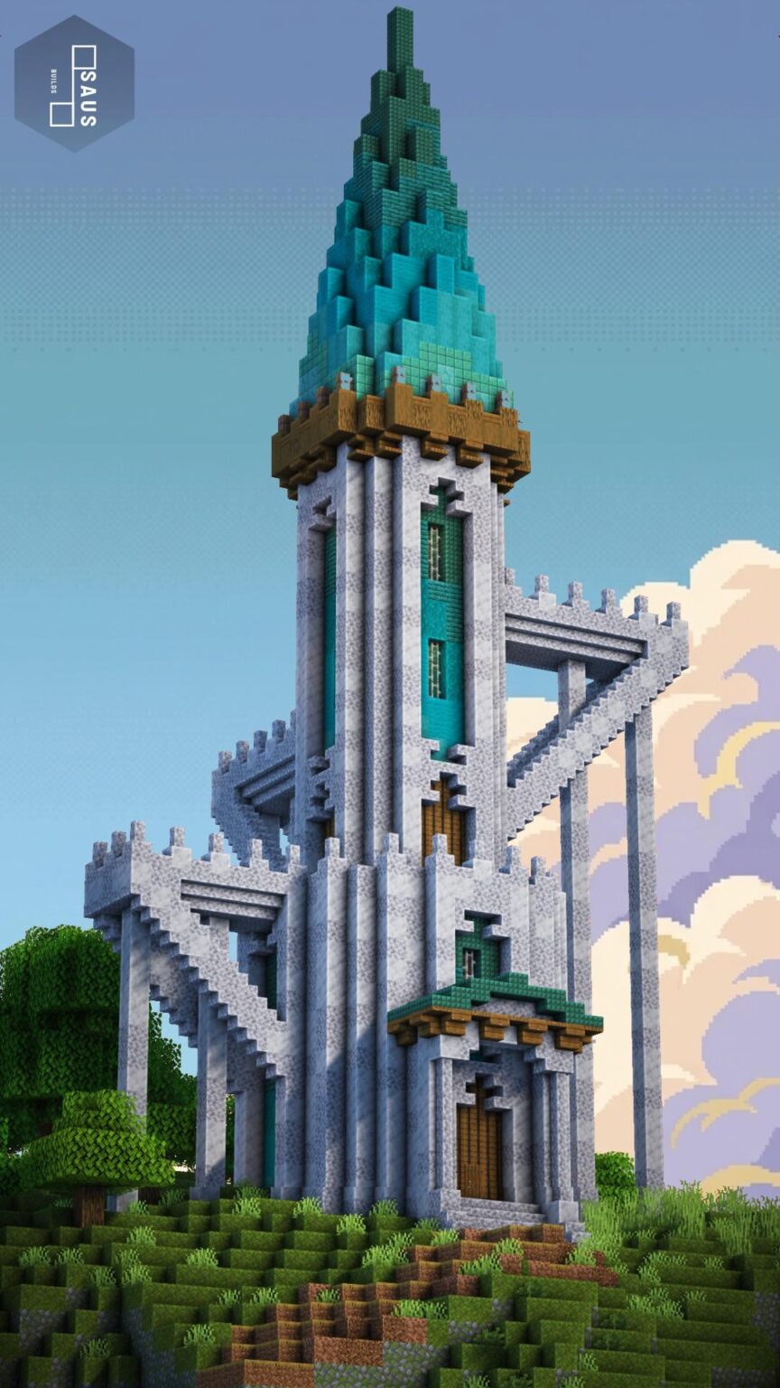 魔法使いの塔を作りました