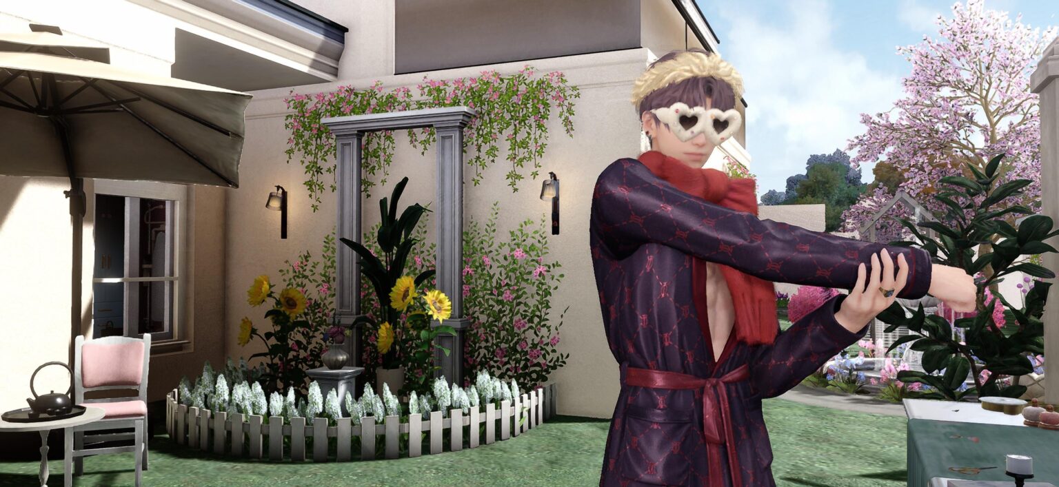 この男性たちの服装を正してもらいたいのですが…