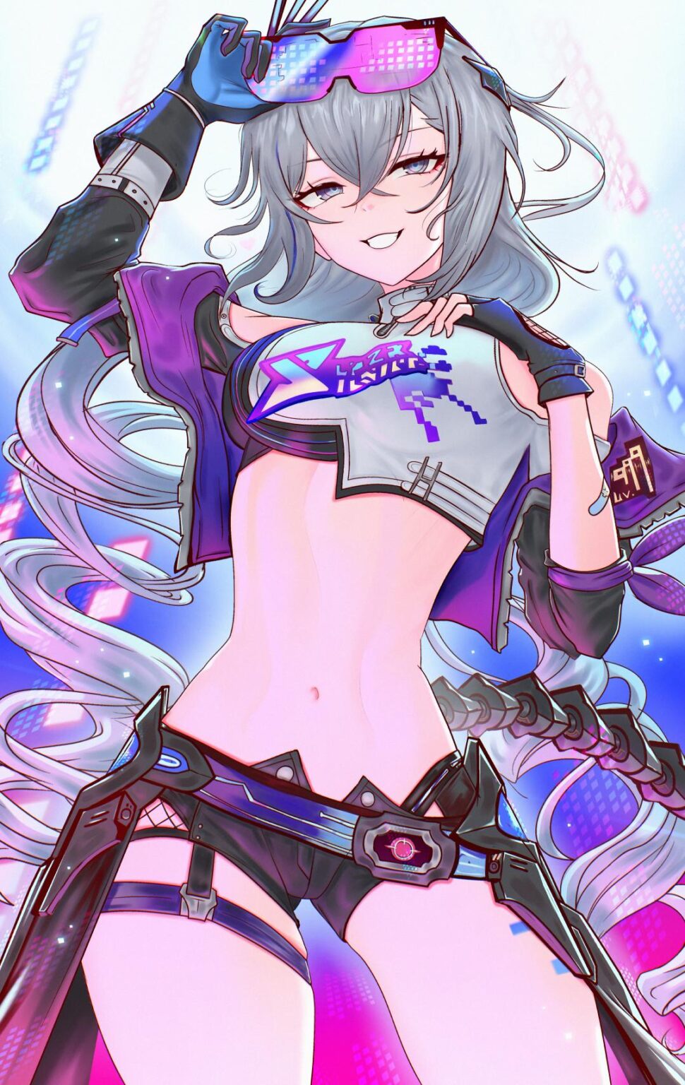 シルバーウルフ描きました！