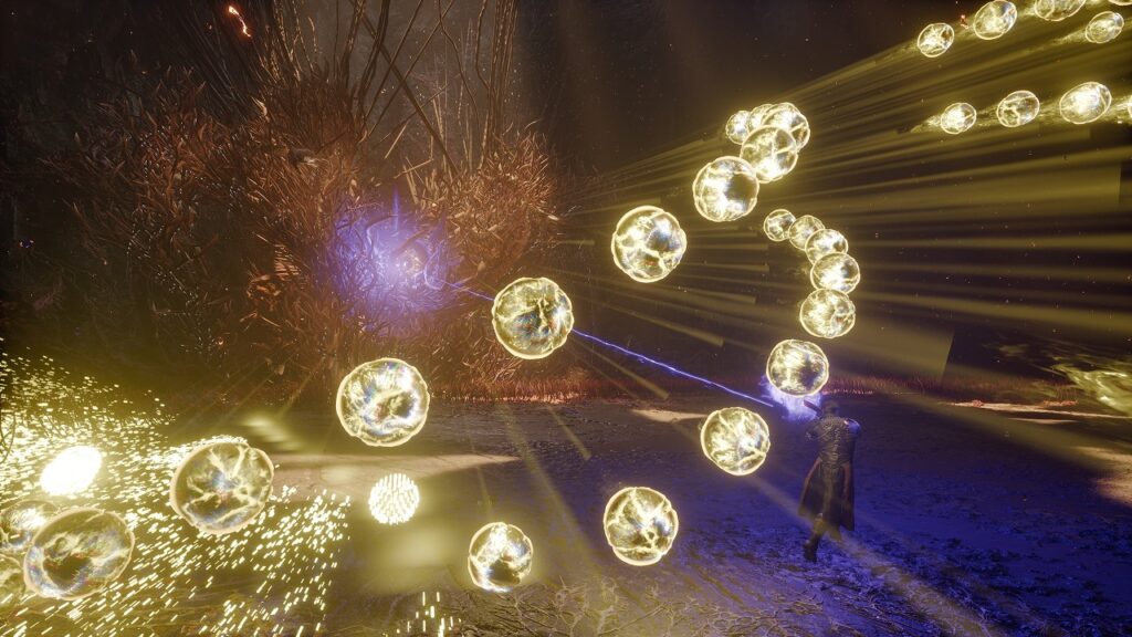 SIE新作高難度3D弾幕ローグライトシューター『SAROS』開発者インタビュー。『Returnal』の「弾幕を避ける」ゲームから「弾幕と触れ合う」ゲームへ、弾幕へのこだわりがすごい - AUTOMATON