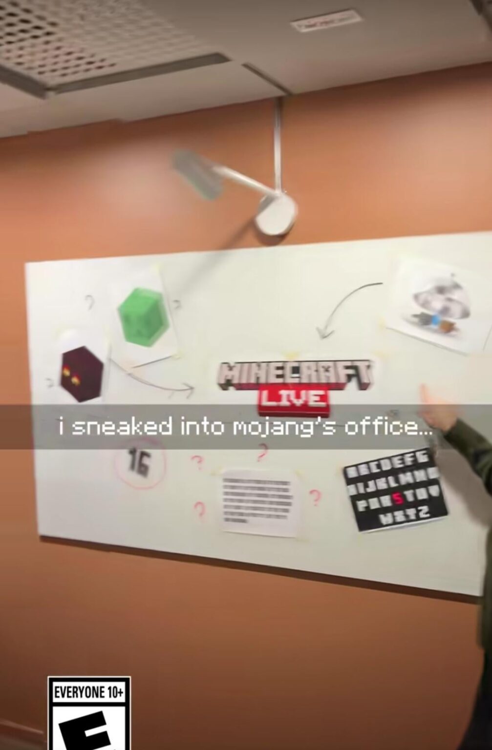 Minecraft ライブ ティーザー