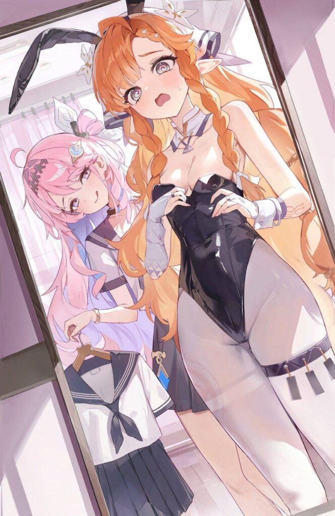 シグリカとデニア (アート：mesilmen)