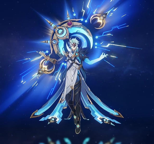 3つの月の力を得たドットールは、ナベリウス、イスタロト、ロノバと同じように服の下に回路パターンを持っています。アスモデイもシェイドだけなぜか服の下に回路模様が無い。