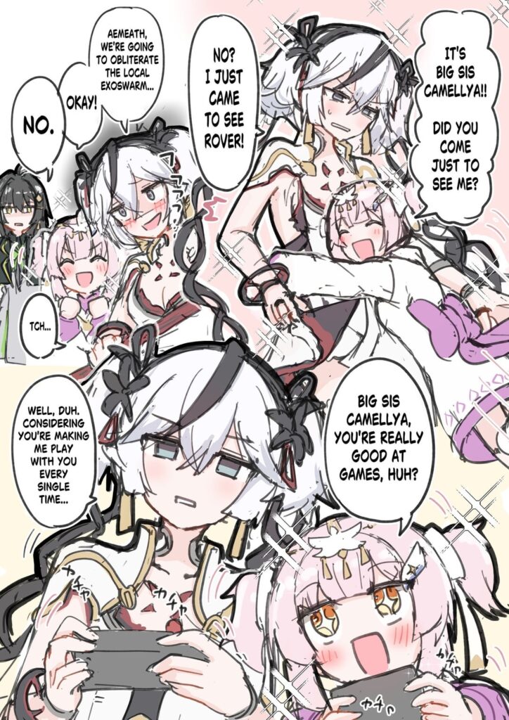 アメマスとカメリア！信用: @tenehiao と @@anxientkana