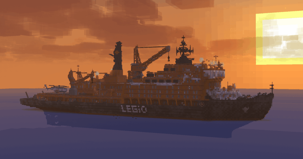 原子力砕氷船！