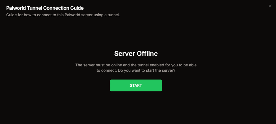 Palworld 専用サーバー マネージャーにトンネリング サポートを追加しました